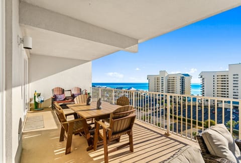 Balcony with Ample Seating and Ocean Views