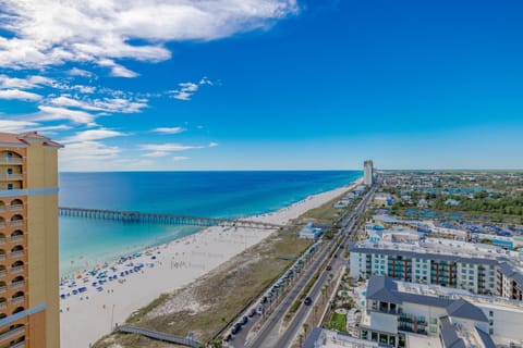 Balcony view of the Gulf of Mexico