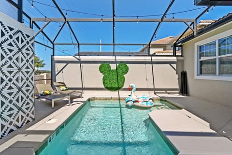 Experience the ultimate Florida lifestyle in our screened private pool area. 