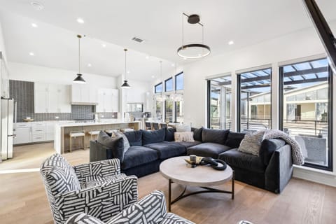 Large living with lots of seating