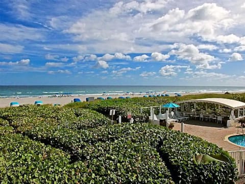 Private beach