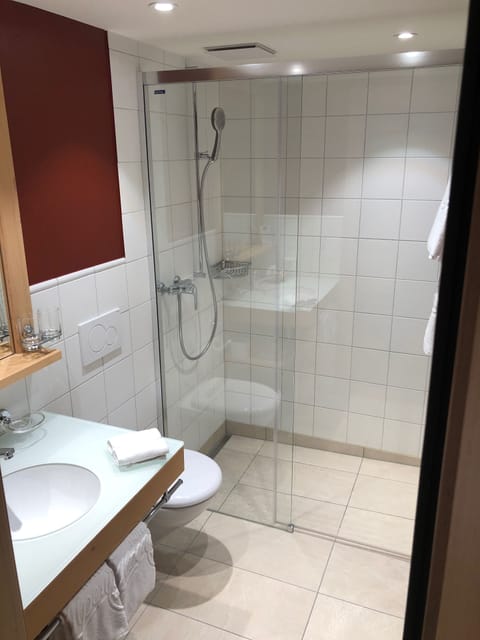 Double Room | Bathroom | Hair dryer, towels