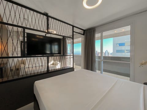 Apartment | Blackout drapes, free WiFi, bed sheets