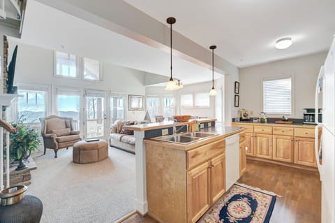 Kitchen--- Open Floor Plan