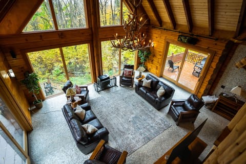 3 rd floor view of living room