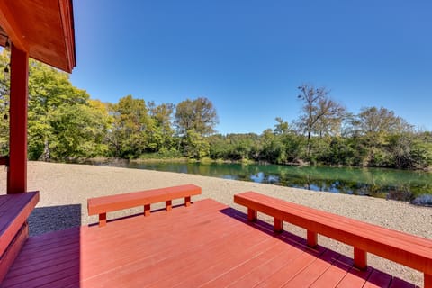 Mount Ida Vacation Rental | 1BR | 2BA | 1,200 Sq Ft | 5 Exterior Steps Required