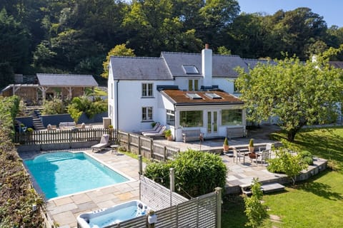 The grounds at Little Haven, Gower