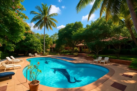 Outdoor pool