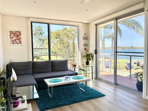 Fabulous view through the living room windows