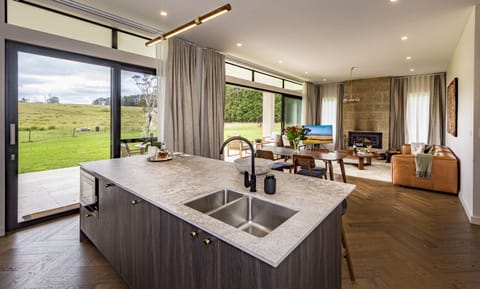 Luxury Villa | Living area | Fireplace