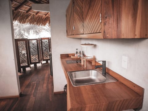 Panoramic Cabin | Private kitchen | Mini-fridge, stovetop, coffee/tea maker, electric kettle