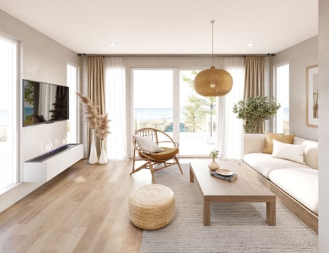 Waterfront Cottage | Living area