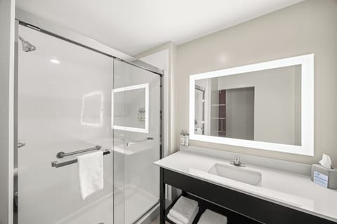 Free toiletries, hair dryer, towels, soap