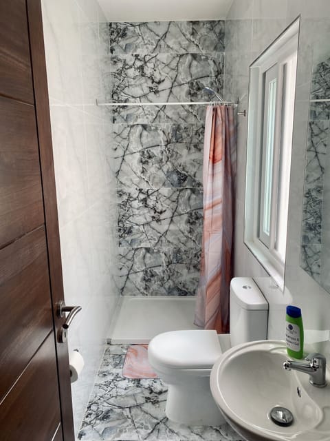 Economy Room | Bathroom | Shower, free toiletries, hair dryer, towels