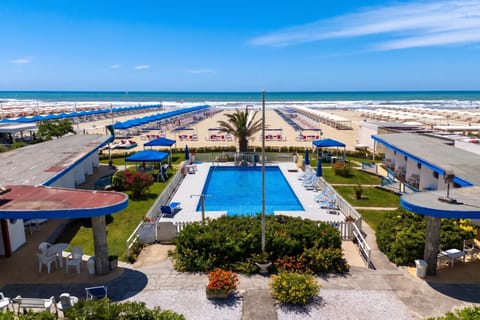Family Apartment, 2 Bedrooms, Sea Facing (La Casina Del Pescatore On the Beach) | Pool | Seasonal outdoor pool