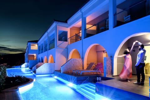 Deluxe Double or Twin Room, Pool Access | View from room