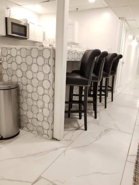 Comfort Apartment | Private kitchen | Full-size fridge, microwave