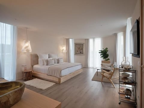Villa | 1 bedroom, Egyptian cotton sheets, premium bedding, down comforters