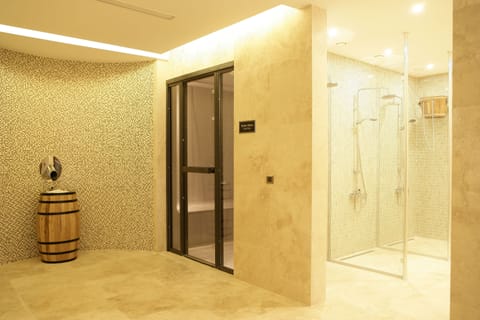 Turkish bath, aromatherapy, body scrubs, facials, reflexology