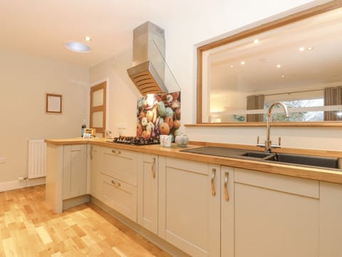 Fridge, dishwasher, electric kettle, toaster