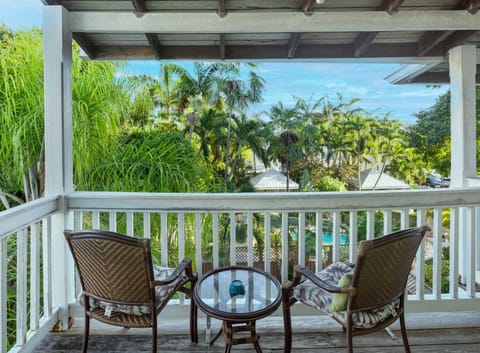 Classic Room, 1 Queen Bed, Balcony, Pool View (1) | Balcony view