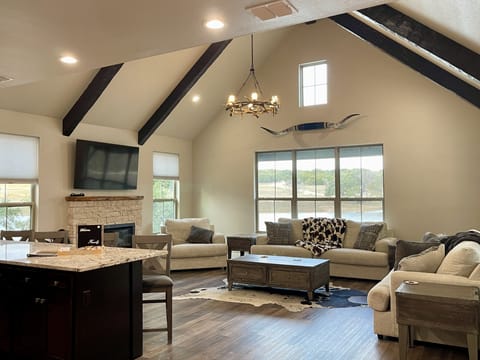 55-inch Smart TV with satellite channels