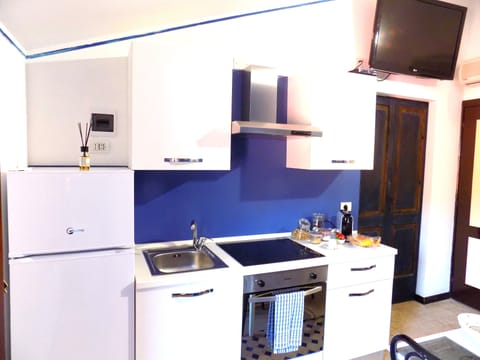 Standard Studio, 1 Bedroom, Kitchen, Hill View | Private kitchen | Full-size fridge, microwave, oven, stovetop