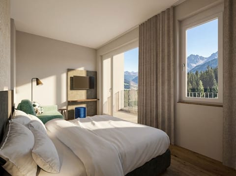 Hypo-allergenic bedding available, desk, laptop workspace, WiFi (free)