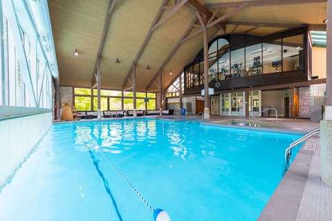 Indoor pool, outdoor pool