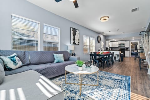 House (3 Bedrooms) | Living area | 55-inch TV with cable channels