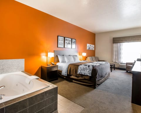 Junior Suite, 1 King Bed with Sofa bed, Non Smoking | Pillowtop beds, desk, iron/ironing board, cribs/infant beds