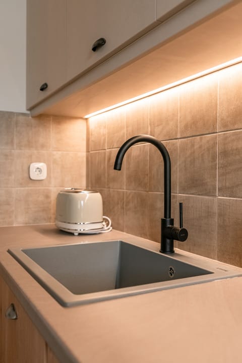 Deluxe Villa | Private kitchen | Fridge, coffee/tea maker, cookware/dishes/utensils, dining tables