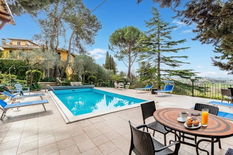 Family House, 5 Bedrooms, Fireplace, Mountainside (Villa Paola Private Pool Gym in) | Pool | Seasonal outdoor pool