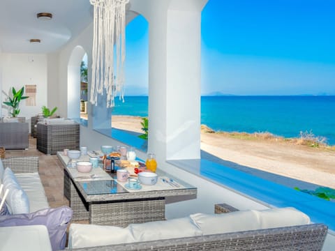 Exclusive Villa, 6 Bedrooms, Private Pool, Beachfront | Balcony view