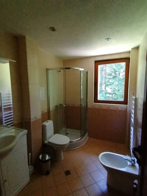 Family Quadruple Room | Bathroom | Shower, free toiletries, towels, soap
