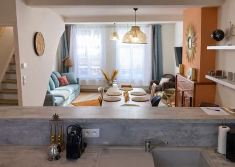 Family Apartment | Living area | 120-cm Smart TV with digital channels, Netflix, streaming services