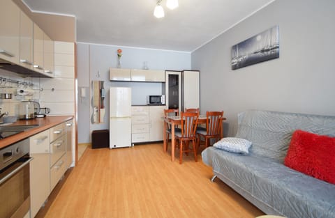 Comfort Apartment | Private kitchenette | Fridge, microwave, oven, stovetop