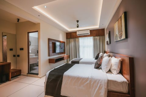Deluxe Double Room | Premium bedding, memory foam beds, in-room safe, desk