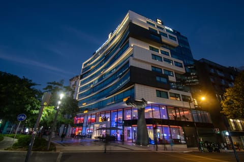 Front of property - evening/night