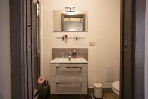 City Room | Bathroom | Shower, rainfall showerhead, hair dryer, towels