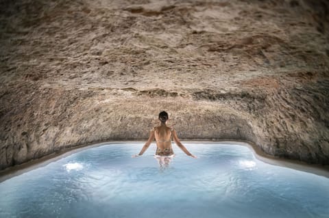 Indoor pool, seasonal outdoor pool