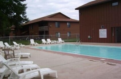 Indoor pool, seasonal outdoor pool