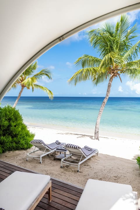 Beachfront Bungalow | Desk, laptop workspace, iron/ironing board, cribs/infant beds