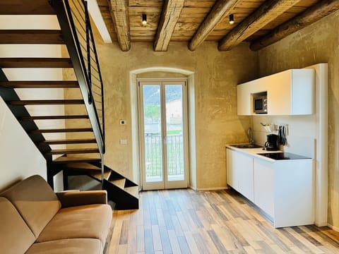 Duplex | Living area | 27-inch LED TV with satellite channels