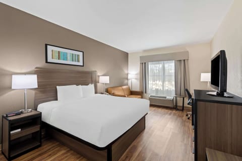 Standard Room, 1 King Bed with Sofa bed, Non Smoking | In-room safe, desk, laptop workspace, iron/ironing board