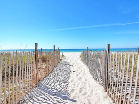 On the beach