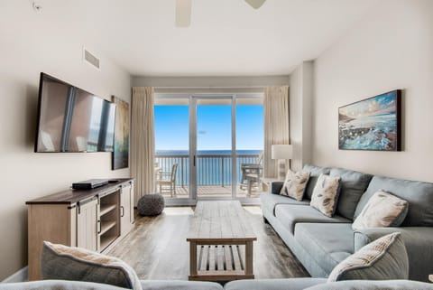 Condo, Multiple Beds (Sunrise Beach 903) | Living area | TV