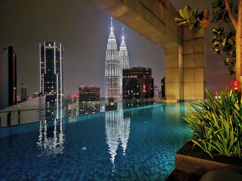 Rooftop pool