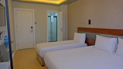 Premium bedding, down comforters, soundproofing