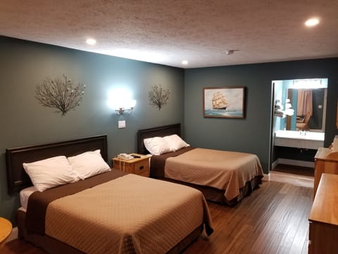 Standard Double Room, 2 Double Beds, Non Smoking | Desk, rollaway beds, free WiFi, bed sheets